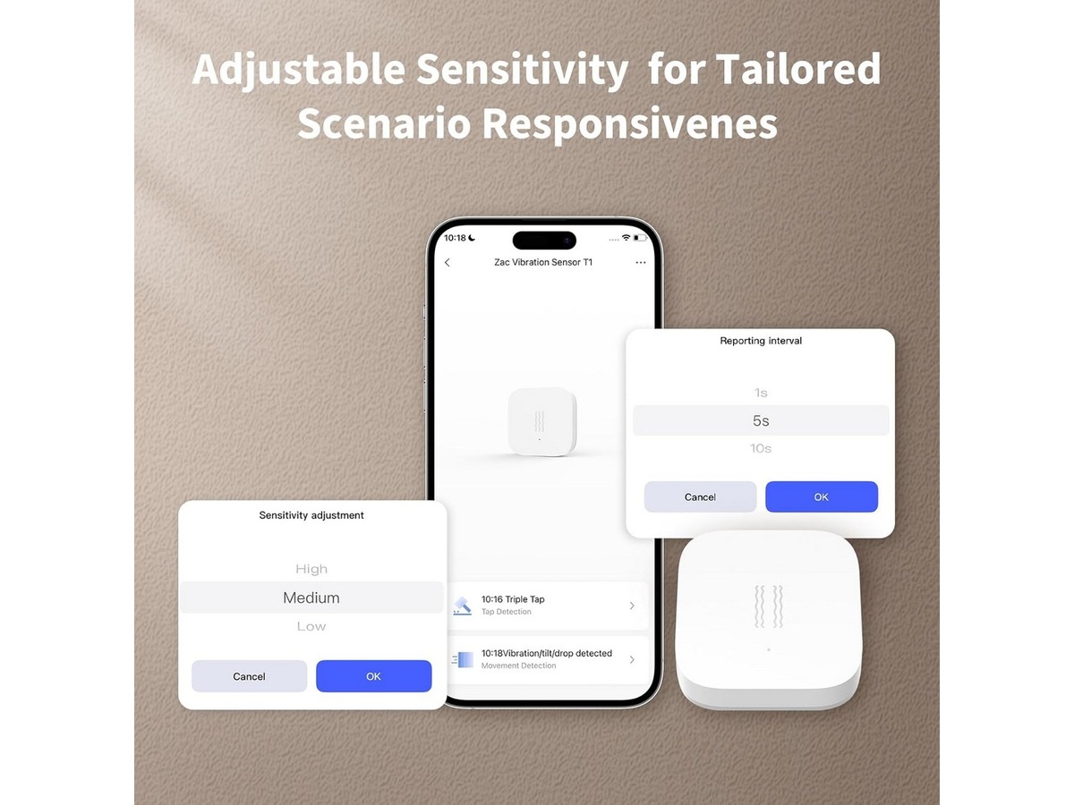 Aqara Vibrationssensor T1 Sensorer