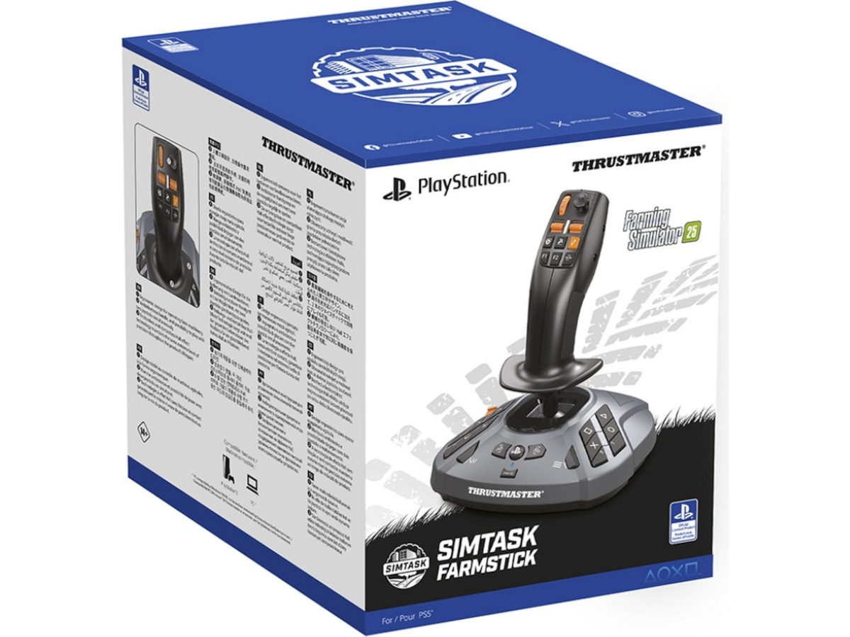 Thrustmaster Simtask Farmstick PS5 Ratt & pedaler
