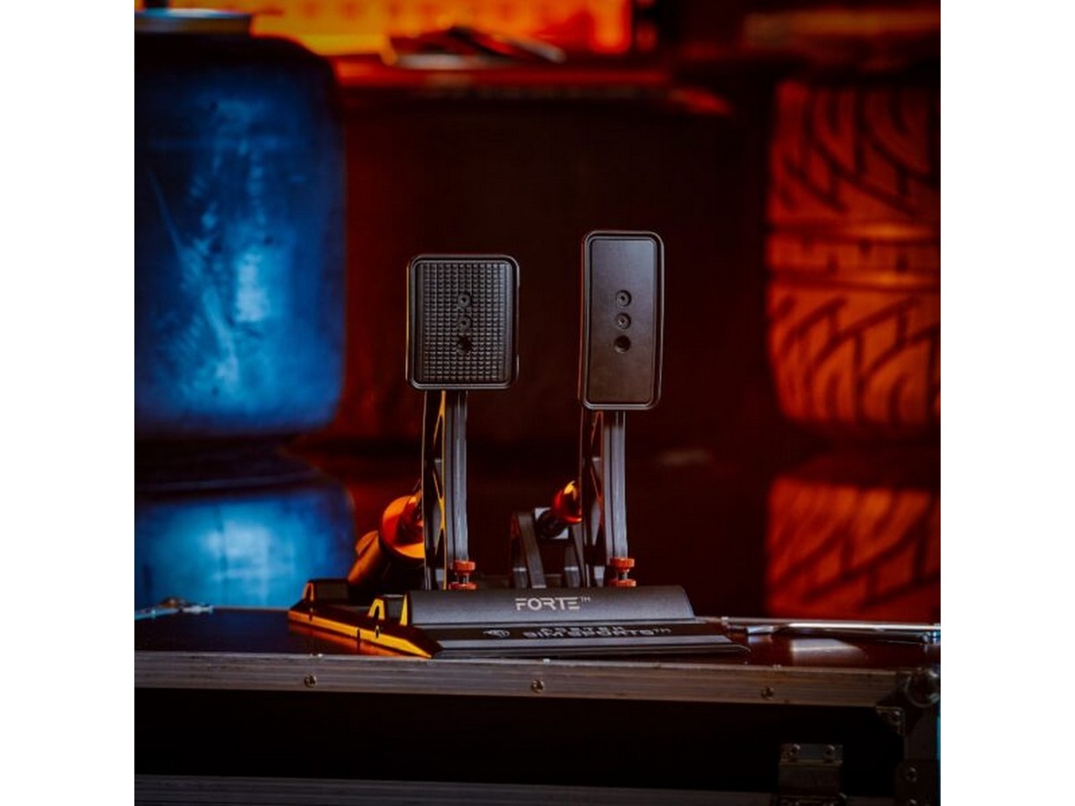 Asetek Forte Sim Racing Pedaler Broms & Gas Ratt & pedaler