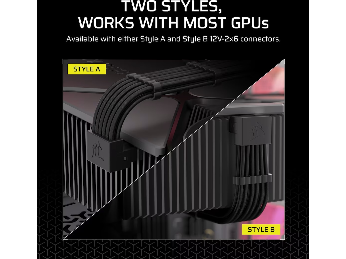 Type-5, UL1569 16AWG,105°C VW-1, Black, 650mm, Style A Tillbehör