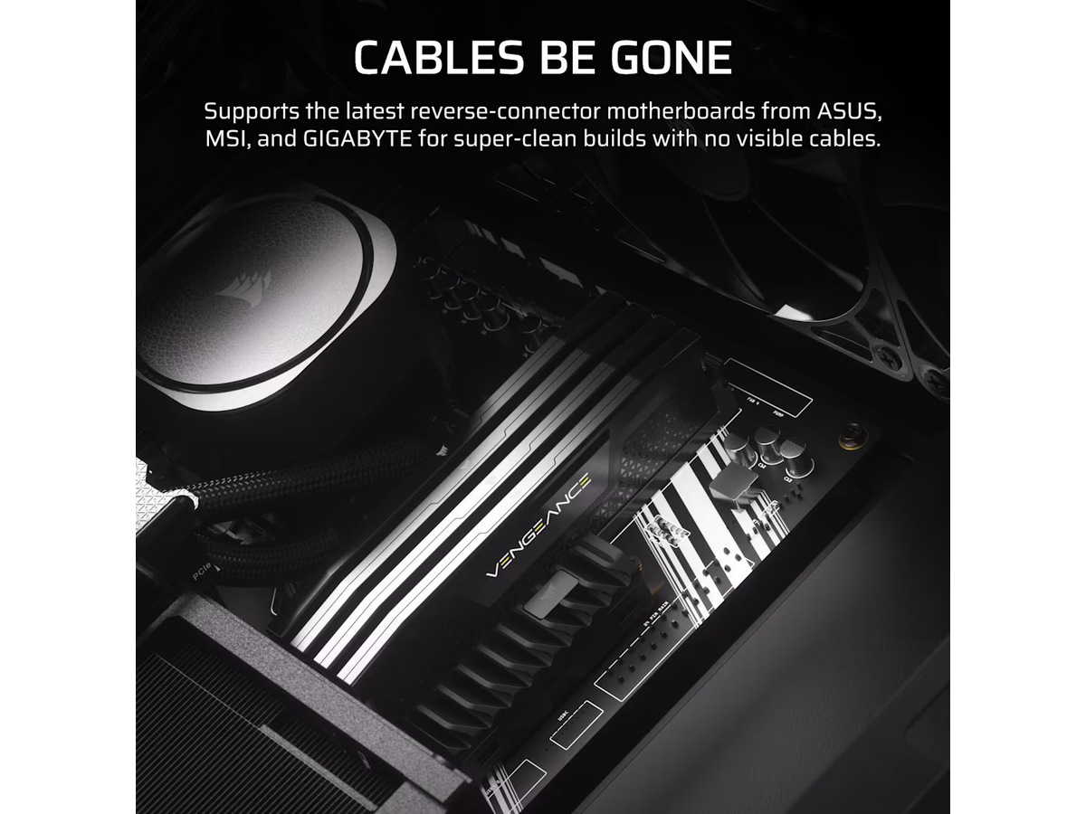 Corsair Frame 4000D LCD RS Performance Mid Tower (svart) Midi tower