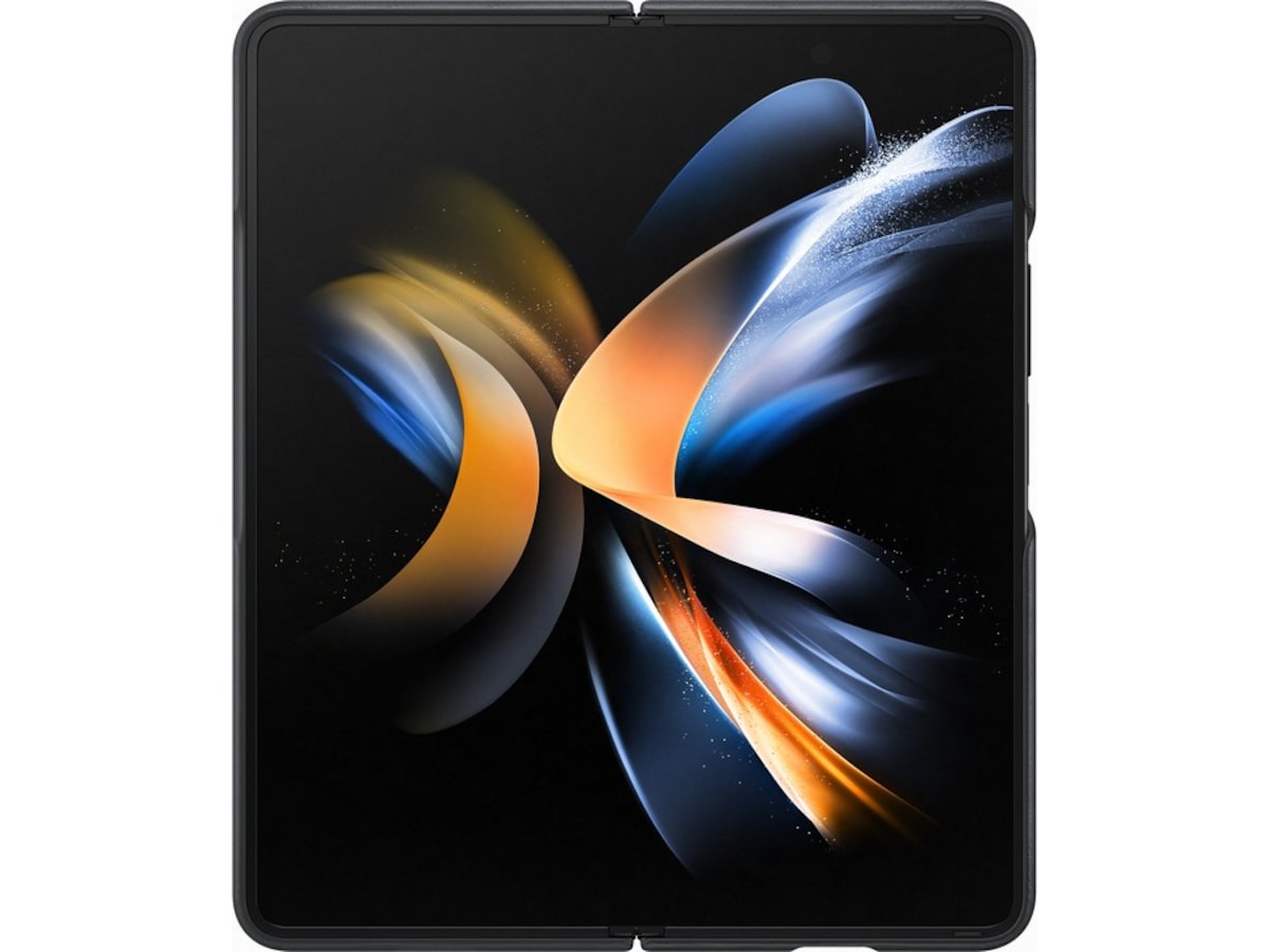 Samsung Galaxy Z Fold4 Leather Skal (svart) Skydd