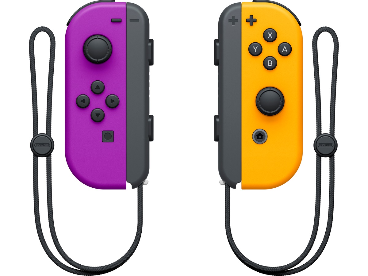 Nintendo Switch Joy-Con (Neon Purple/Neon Orange) Tillbehör