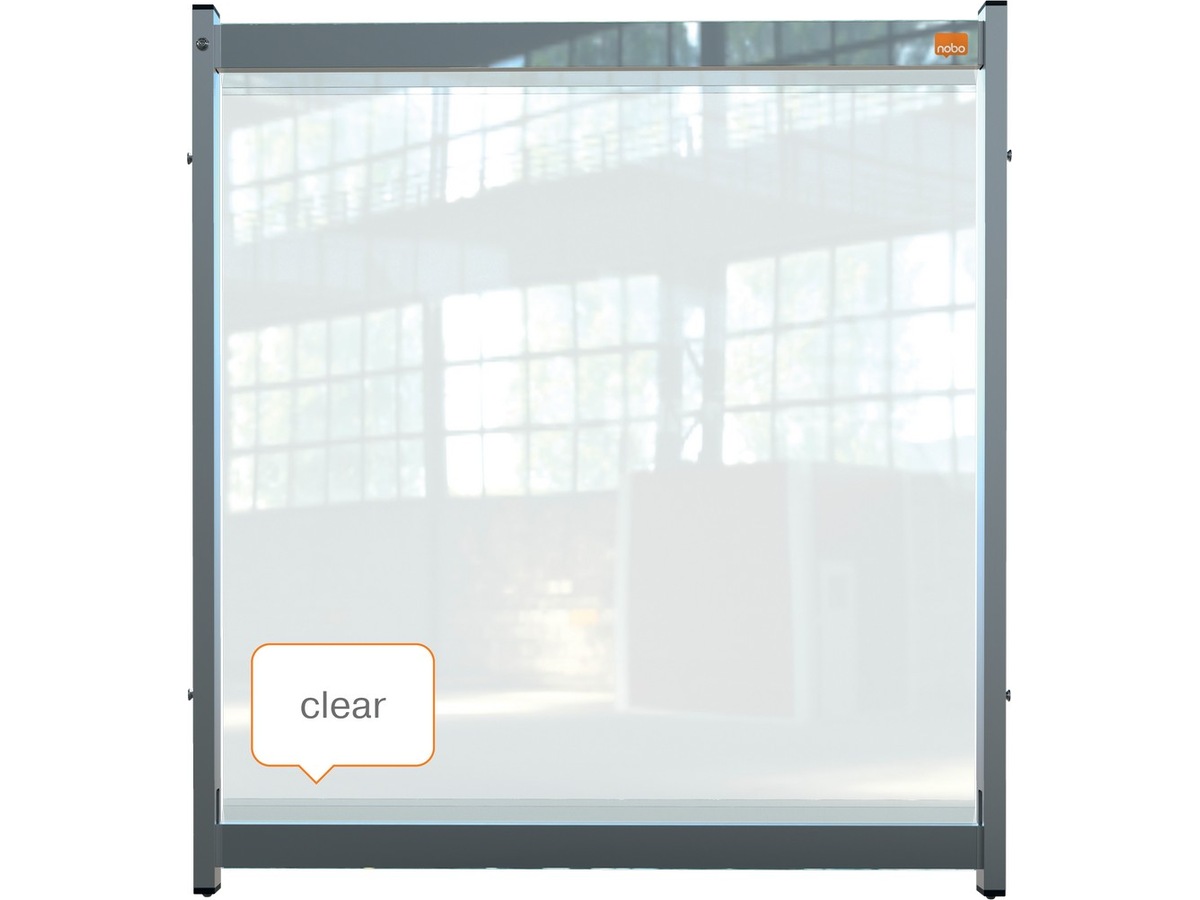 Nobo bordskärm modul Premium Plus - 75x82cm Tillbehör till arbetsstationer & kontorsbås