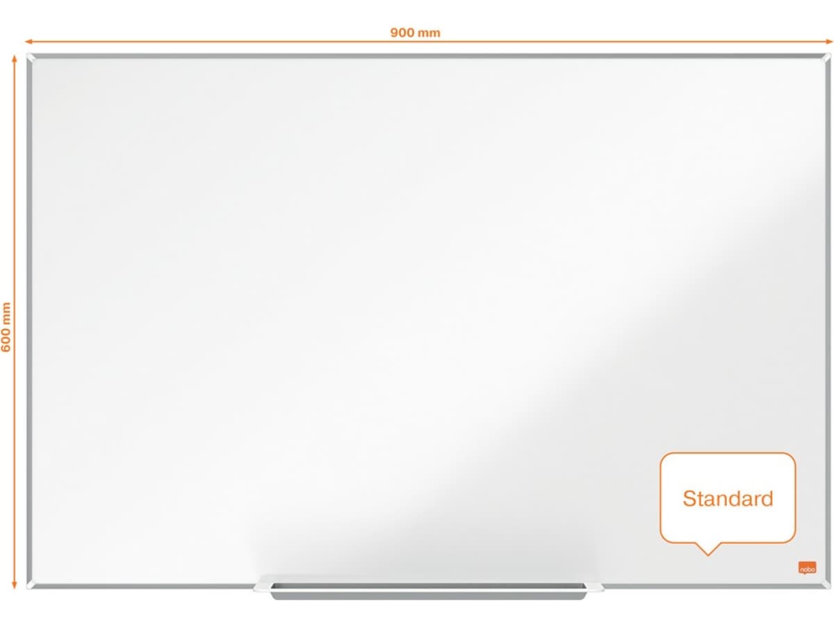 Nobo Whiteboard Impression Pro Emaljerad magnetisk tavla 90x60 cm Whiteboards
