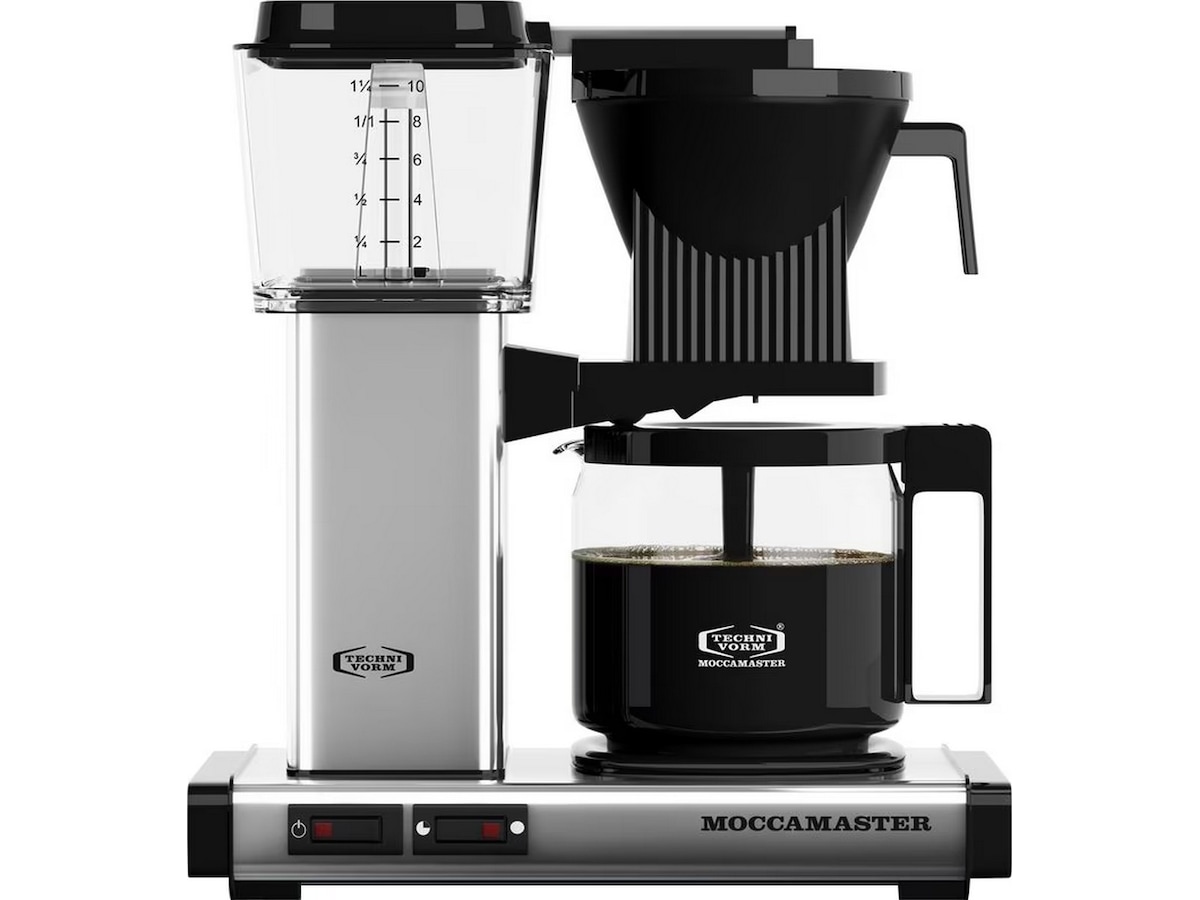 Moccamaster Automatic 53745  kaffebryggare (polerat silver) Kaffebryggare