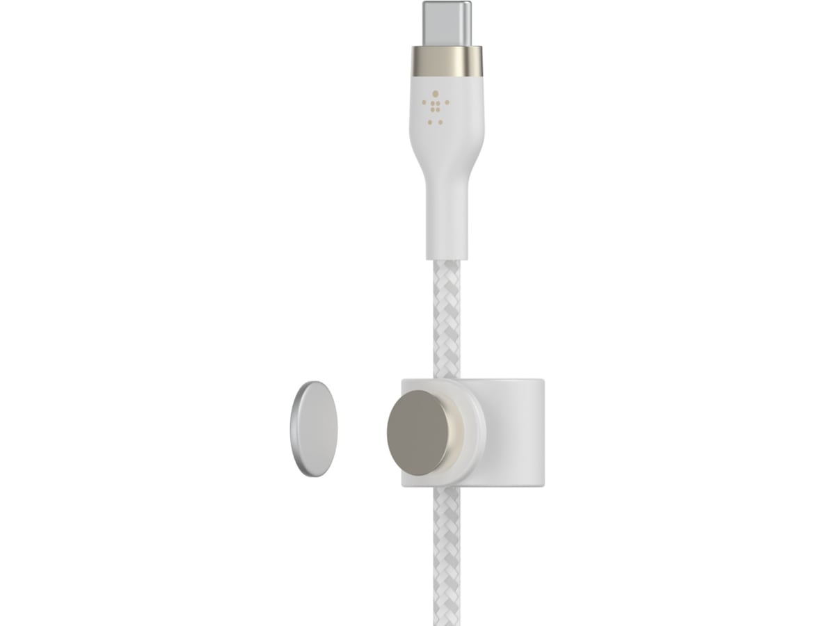 Belkin USB-C till USB-C kabel 1m (vit) USB-kablar