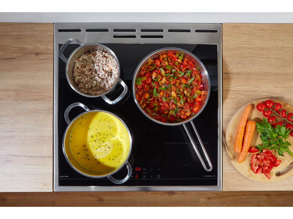 Gorenje GEC6D60WPB glaskeramisk spis (vit) Spis