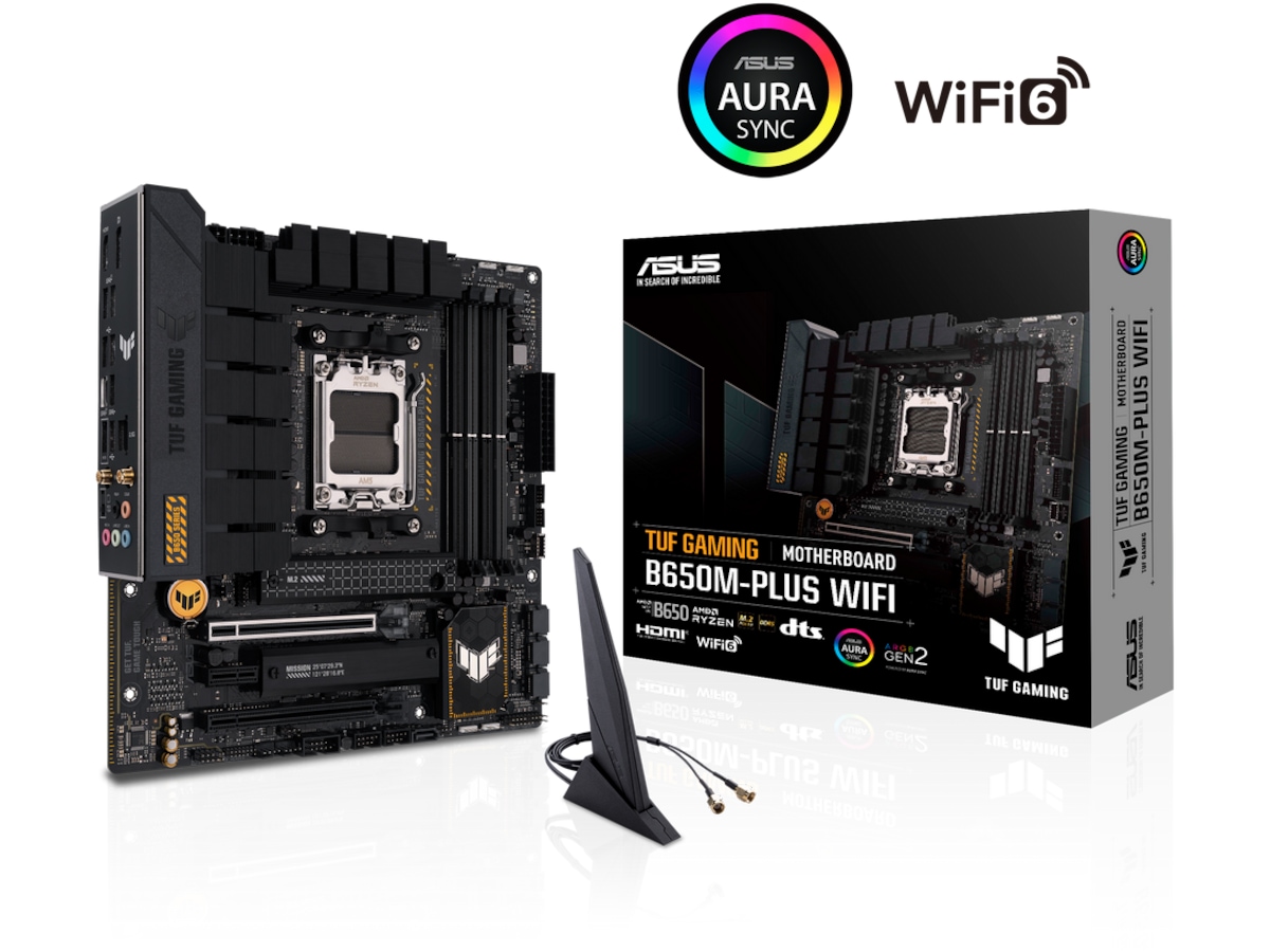 ASUS TUF Gaming B650M-PLUS WIFI Moderkort AMD Socket