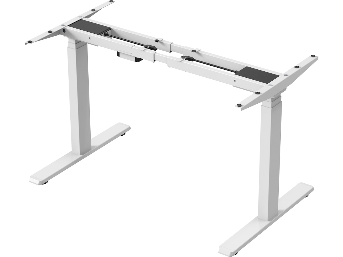 Elektrisk ram med minnesfunktion (vit) Chassi / bordsben