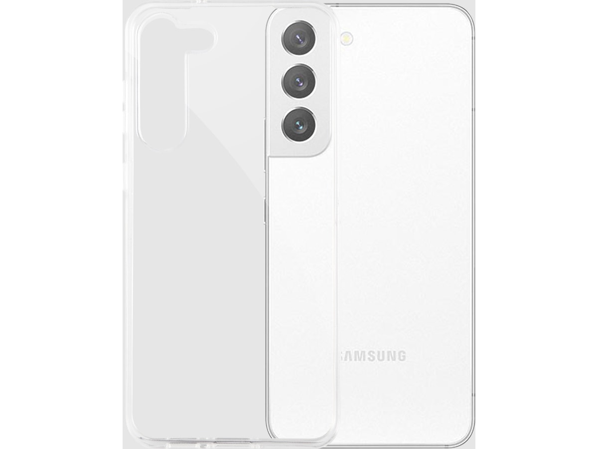 iiglo Galaxy S23 Silikonskydd (transparent) Skydd