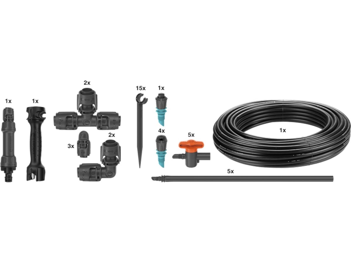 Gardena Micro drip startset för köksträdgårdar Bevattningssystem