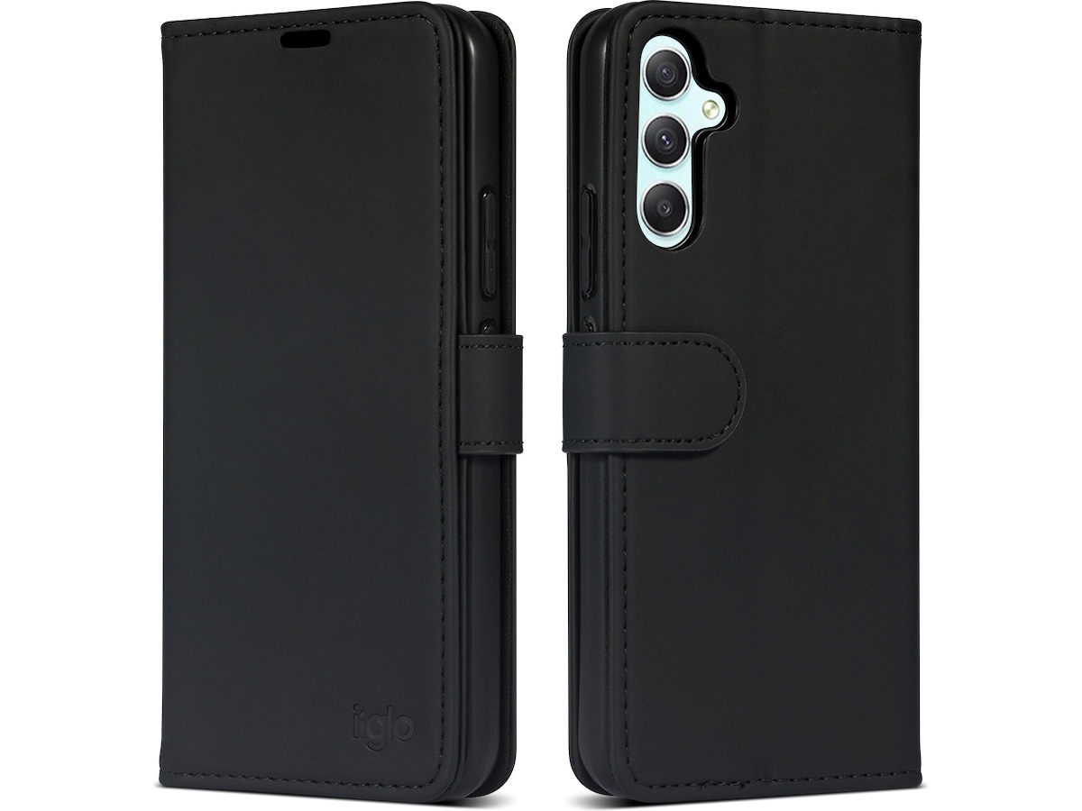 iiglo Galaxy A34 5G Plånboksfodral (svart) Skydd