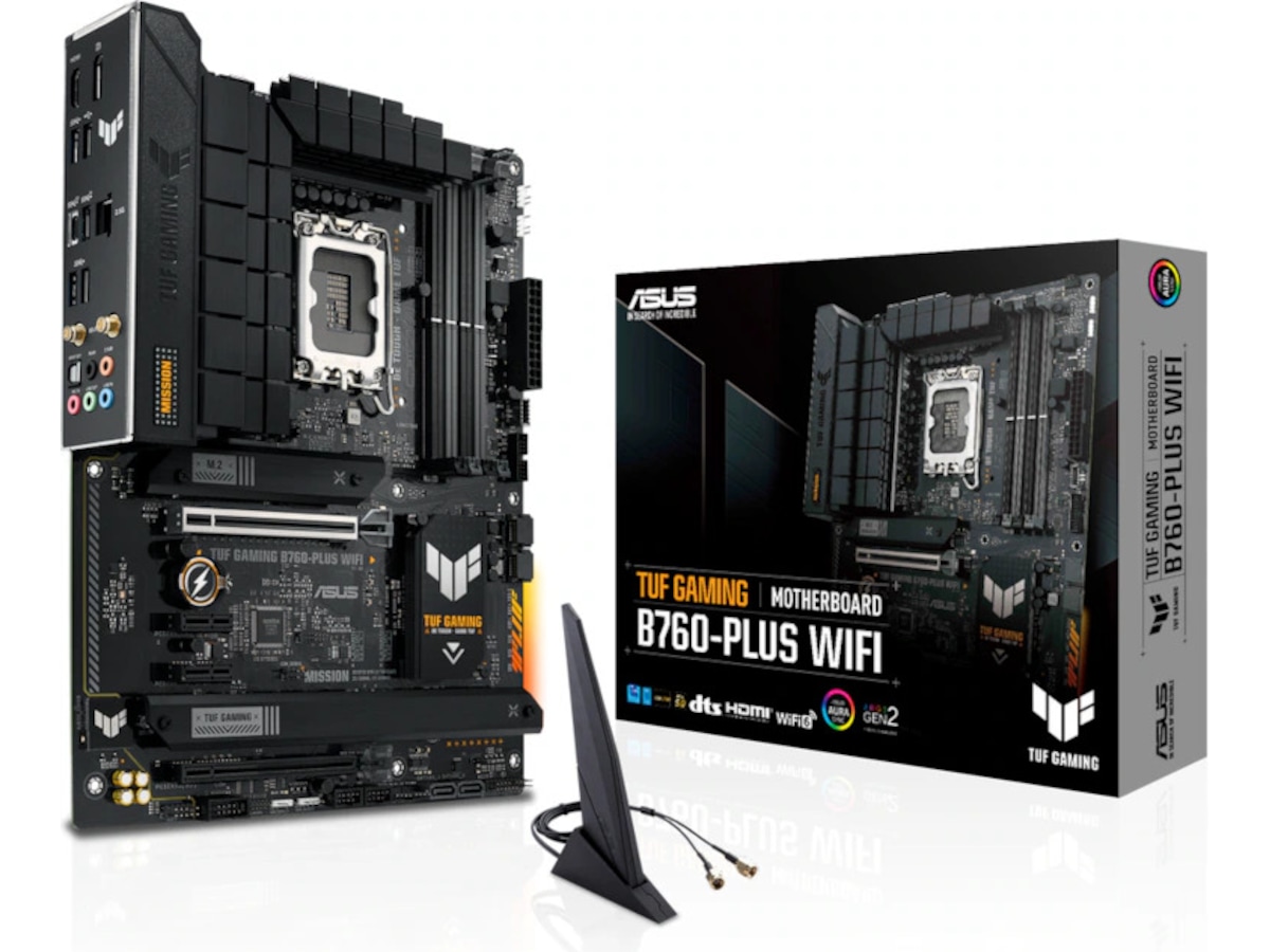 ASUS TUF GAMING B760-PLUS WIFI Moderkort Intel Socket