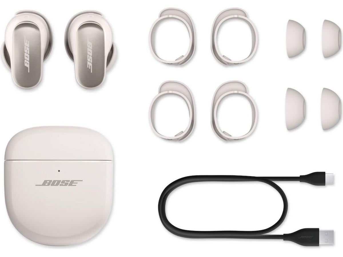 Bose QuietComfort Ultra Earbuds trådlösa hörlurar, In-Ear (vit) In-ear hörlurar