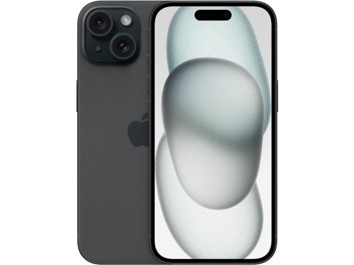 iPhone 15 128GB (Svart) Mobiltelefoner