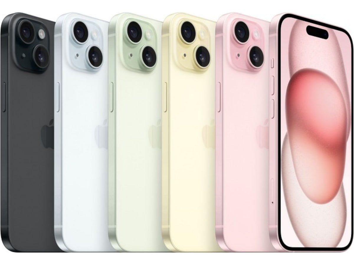 iPhone 15 128GB (Svart) Mobiltelefoner
