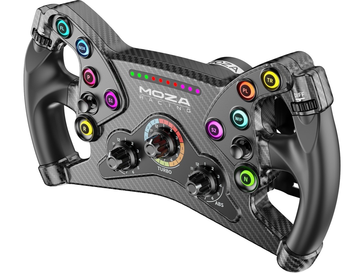 Moza Racing KS Formula Rat Ratt & pedaler