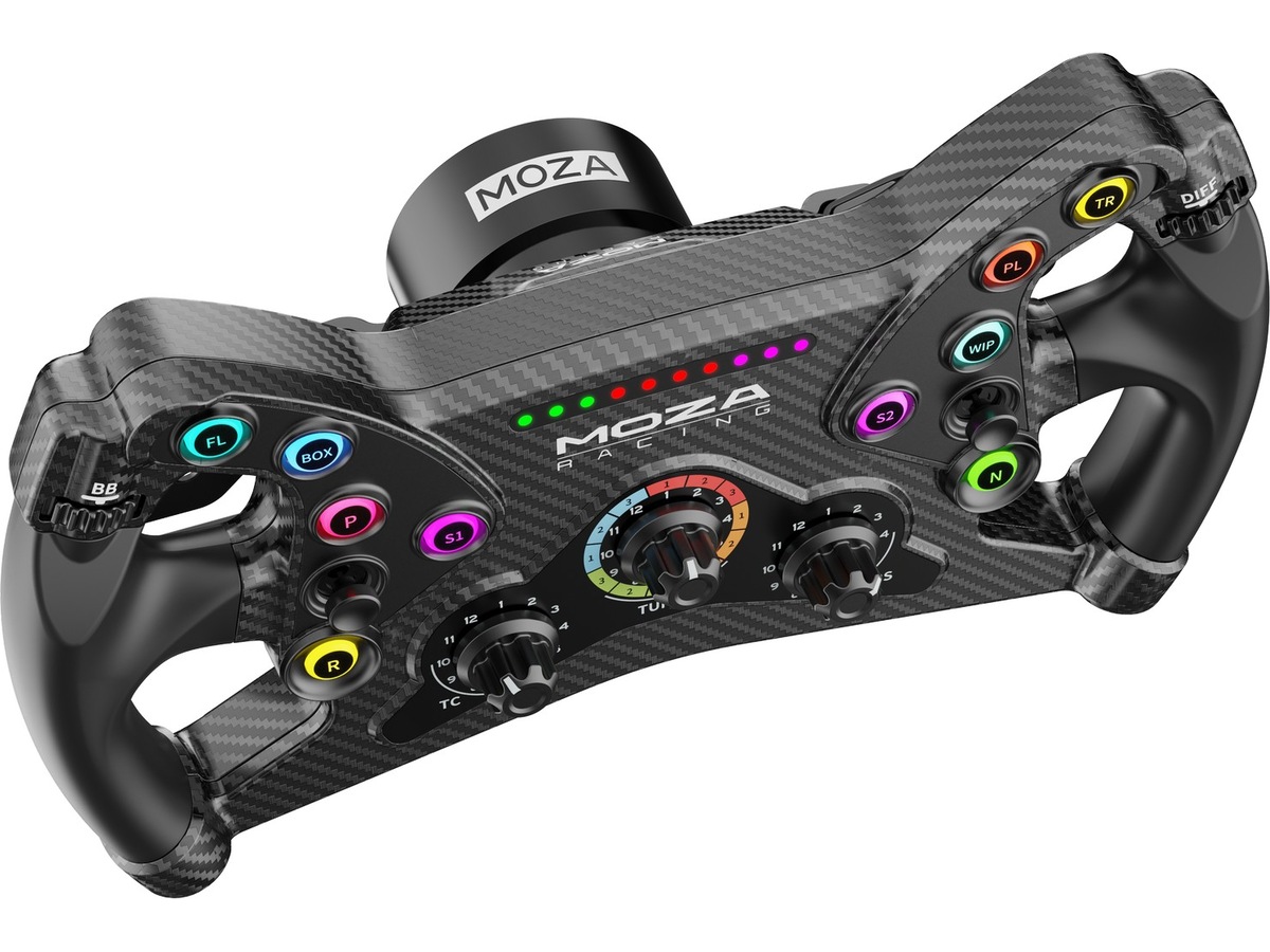 Moza Racing KS Formula Rat Ratt & pedaler