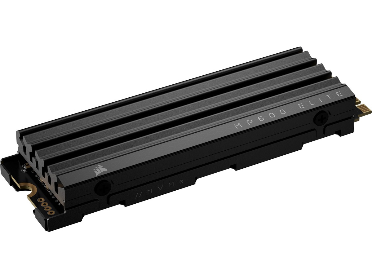 Corsair MP600 ELITE 1TB NVMe PCIe M.2 SSD Kylfläns SSD M.2