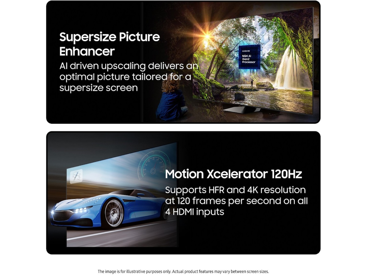 Samsung 98" DU9005K LED TV TU98DU9005K Över 80 tums TV