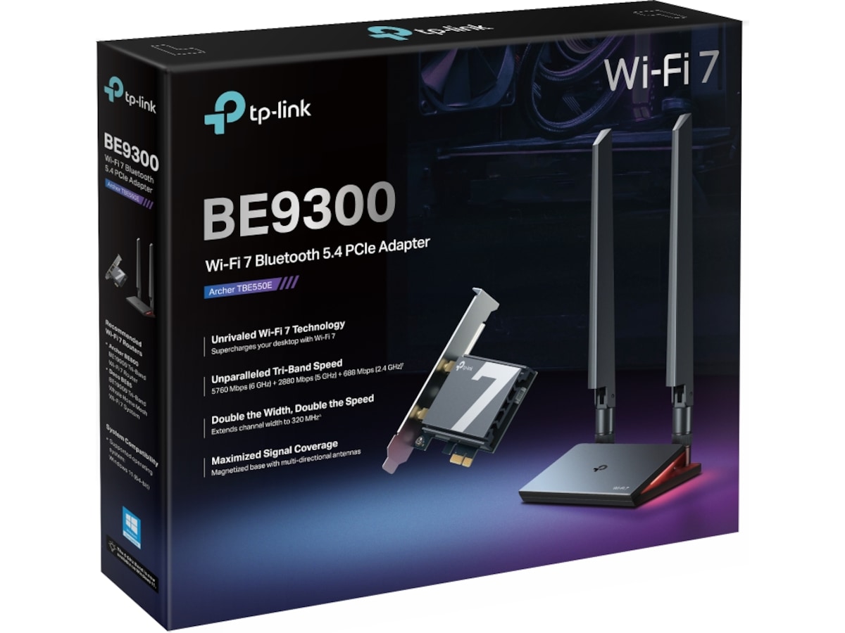 TP-Link Archer TBE550E PCIe Adapter Nätverkskort