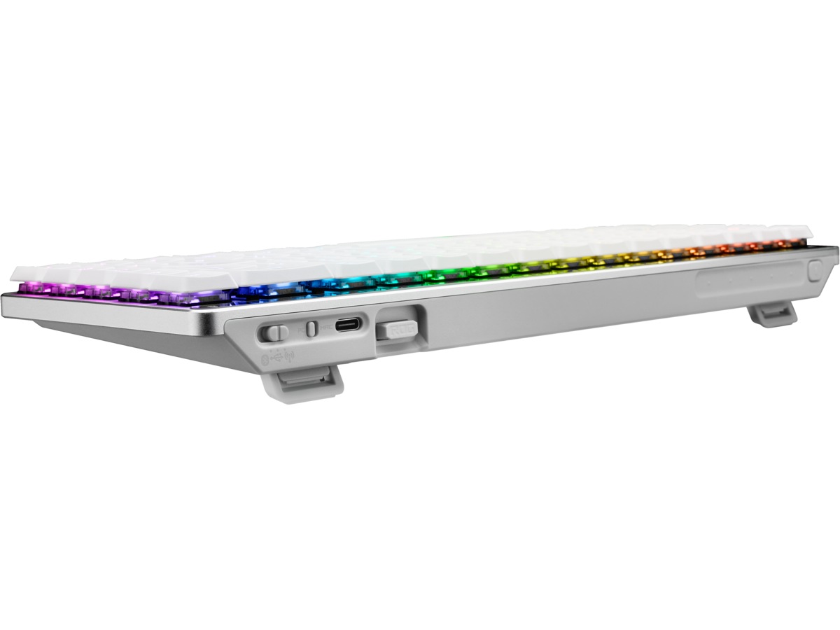 ASUS ROG Falchion RX Low Profile Optical trådlöst gamingtangentbord (vit) -B-Grade Demo tangentbord