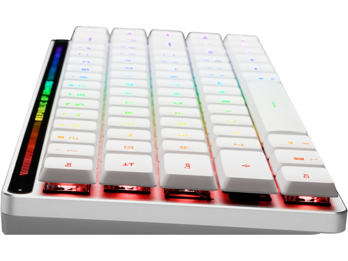 ASUS ROG Falchion RX Low Profile Optical trådlöst gamingtangentbord (vit) -B-Grade Demo tangentbord