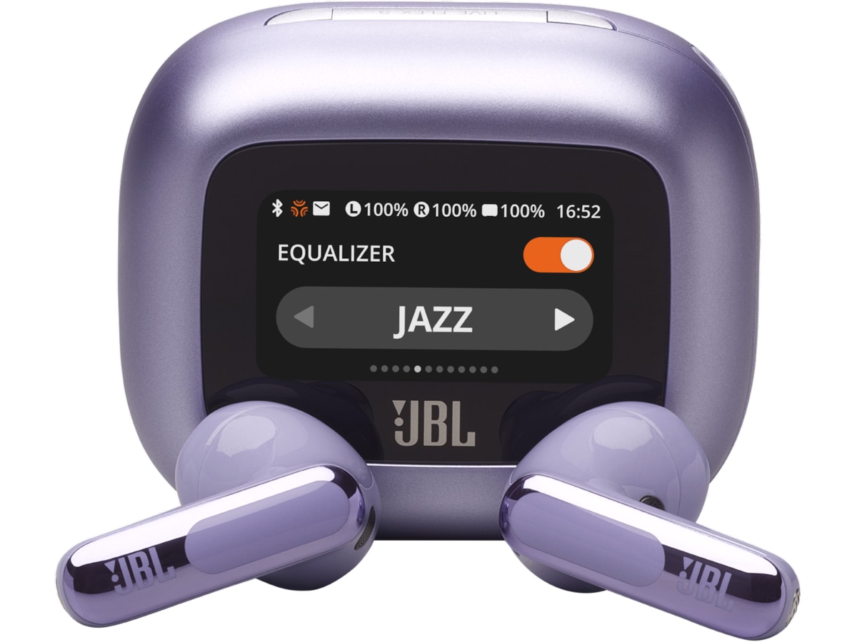 JBL LIVE FLEX 3 trådlösa hörlurar, earbuds (lila) In-ear hörlurar