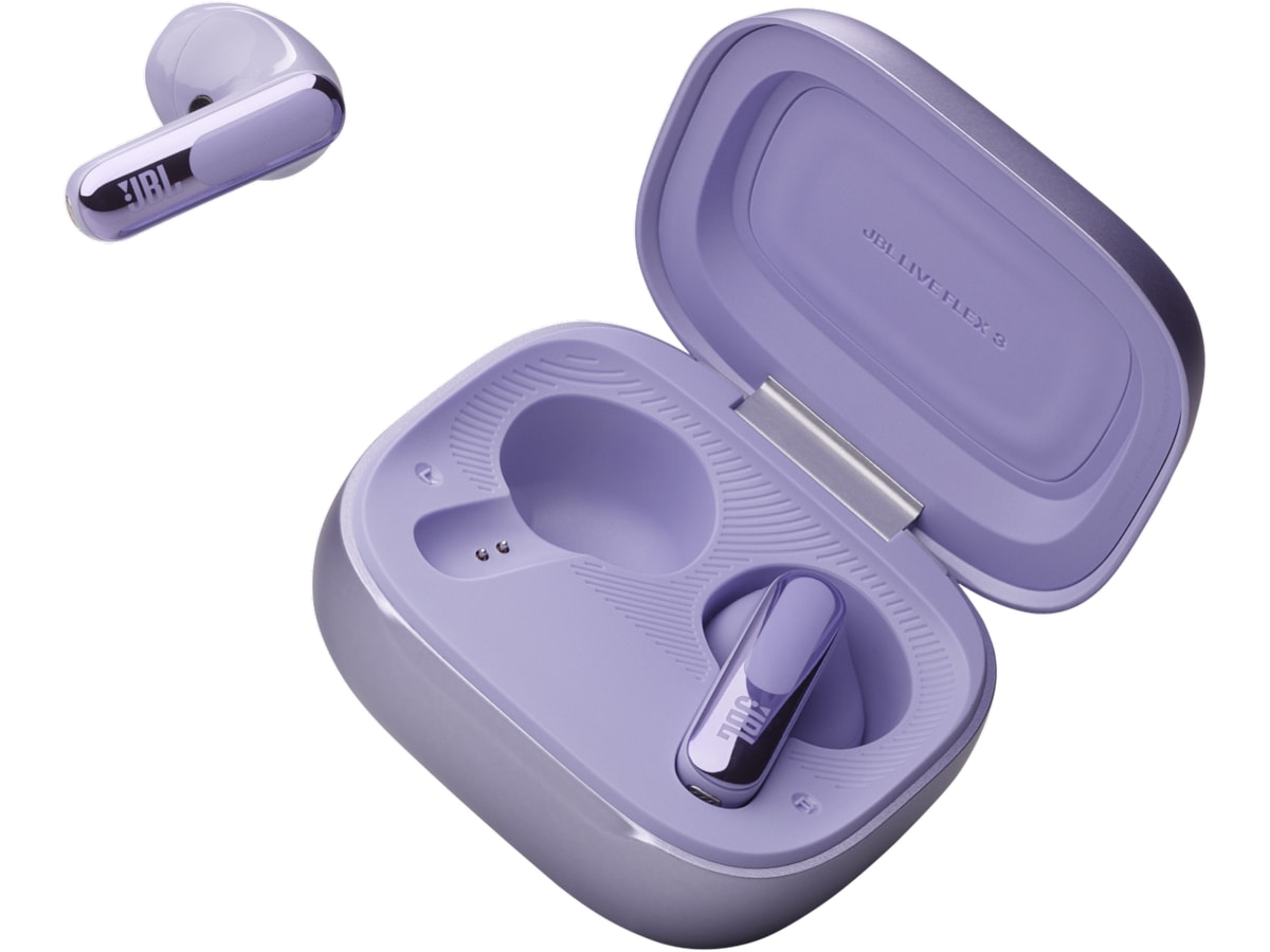 JBL LIVE FLEX 3 trådlösa hörlurar, earbuds (lila) In-ear hörlurar