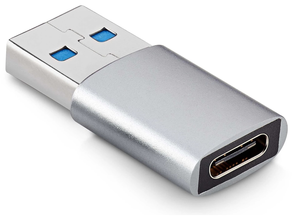 Andersson USB-A till USB-C adapter (silver) Kabel adapter och övergångar