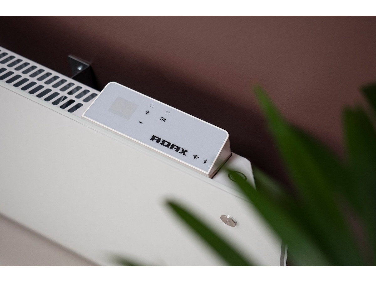 Adax Clea WiFi Glas Panelelement 1000W (vit) Panelelement