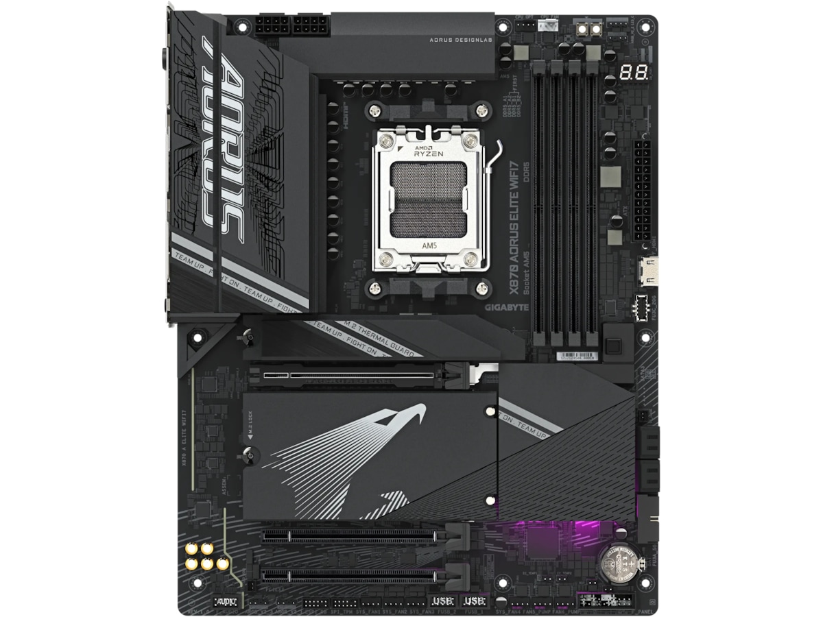 GIGABYTE X870 AORUS ELITE Moderkort AMD Socket