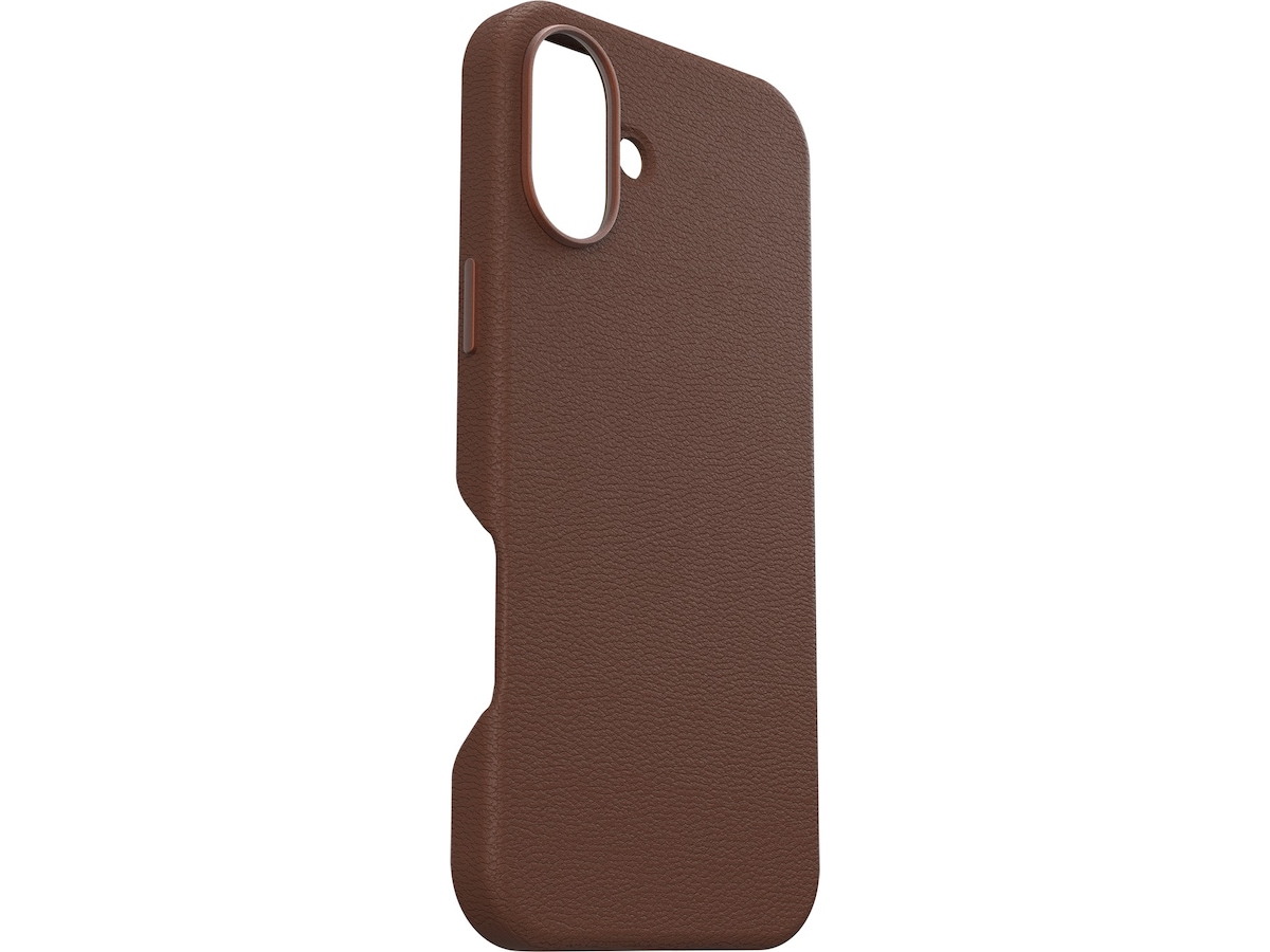 OtterBox iPhone 16 Plus Symmetry Cactus Läderfodral (brun) Skydd