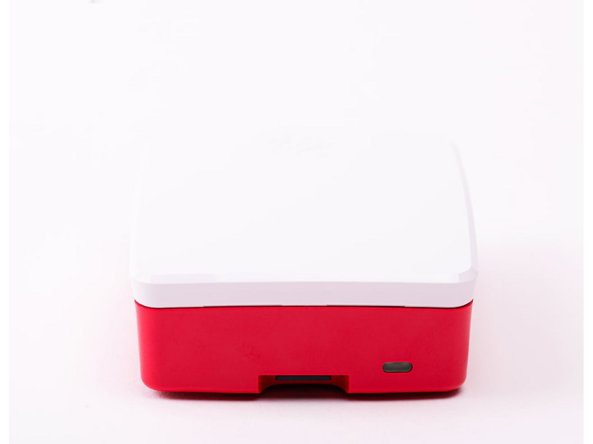 Raspberry Pi 4 B officiellt skal (röd/vit) Tillbehör