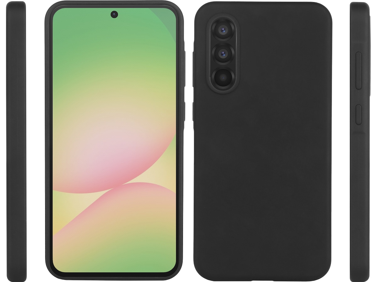 iiglo Galaxy A56 Silikonskal (svart) Skydd
