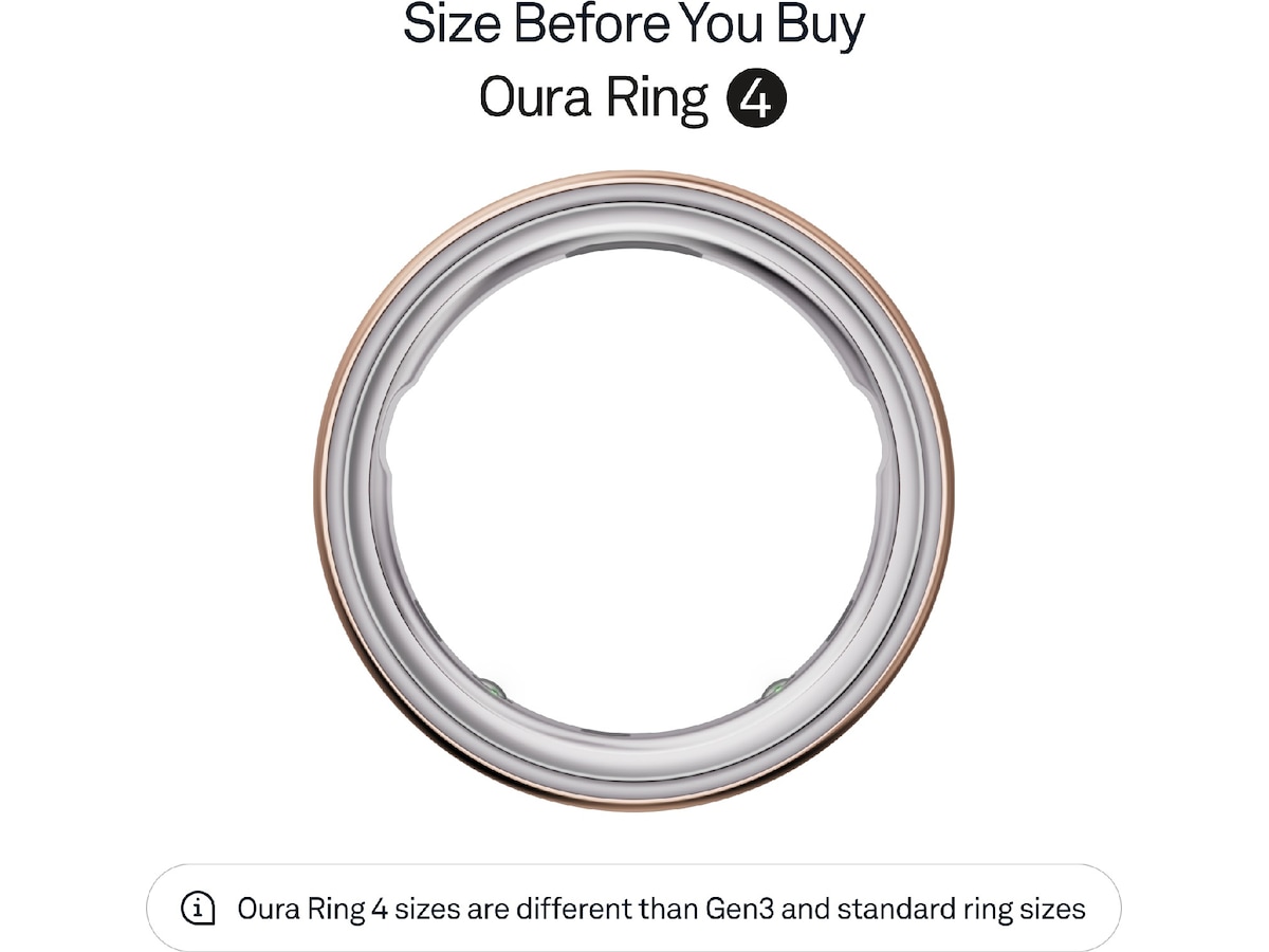 Oura Ring 4 Smart Ring str. 4 (roseguld) Smart ring