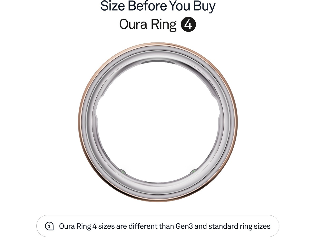 Oura Ring 4 Smart Ring str. 10 (roseguld) Smart ring