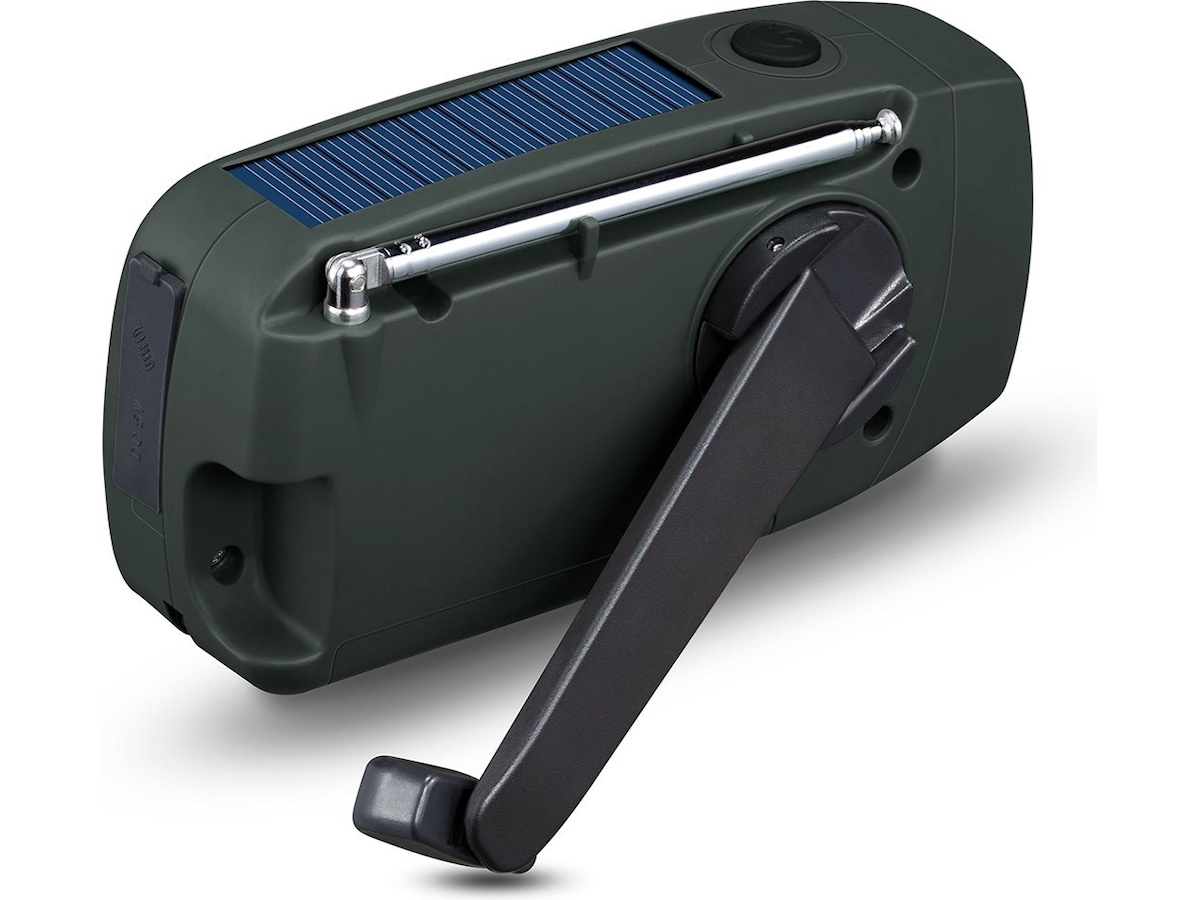 Andersson EYF-C2000 FM/AM vevradio med solcellspanel Radio & musikspelare