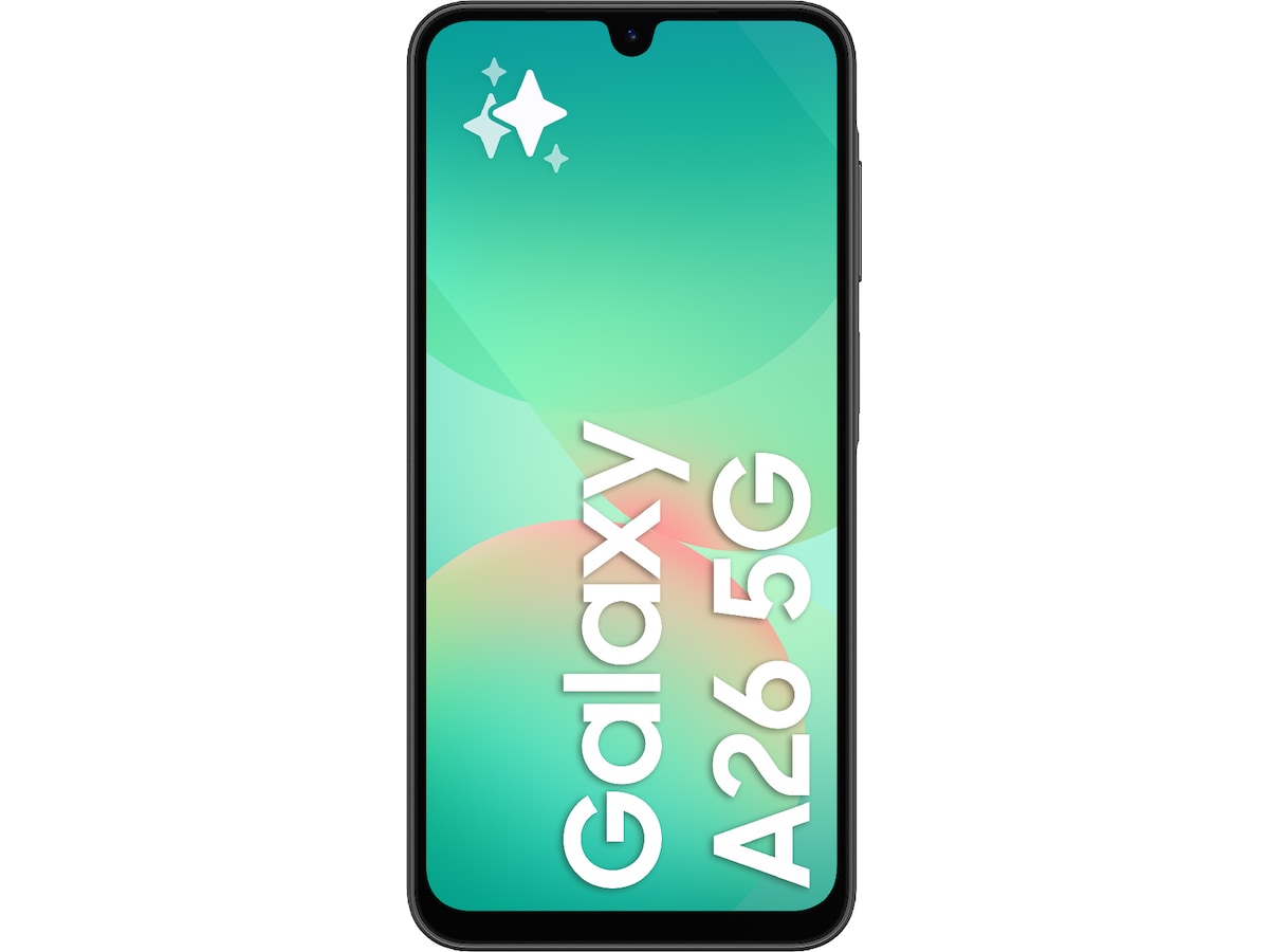 Galaxy A26 5G (128GB) Black Mobiltelefoner
