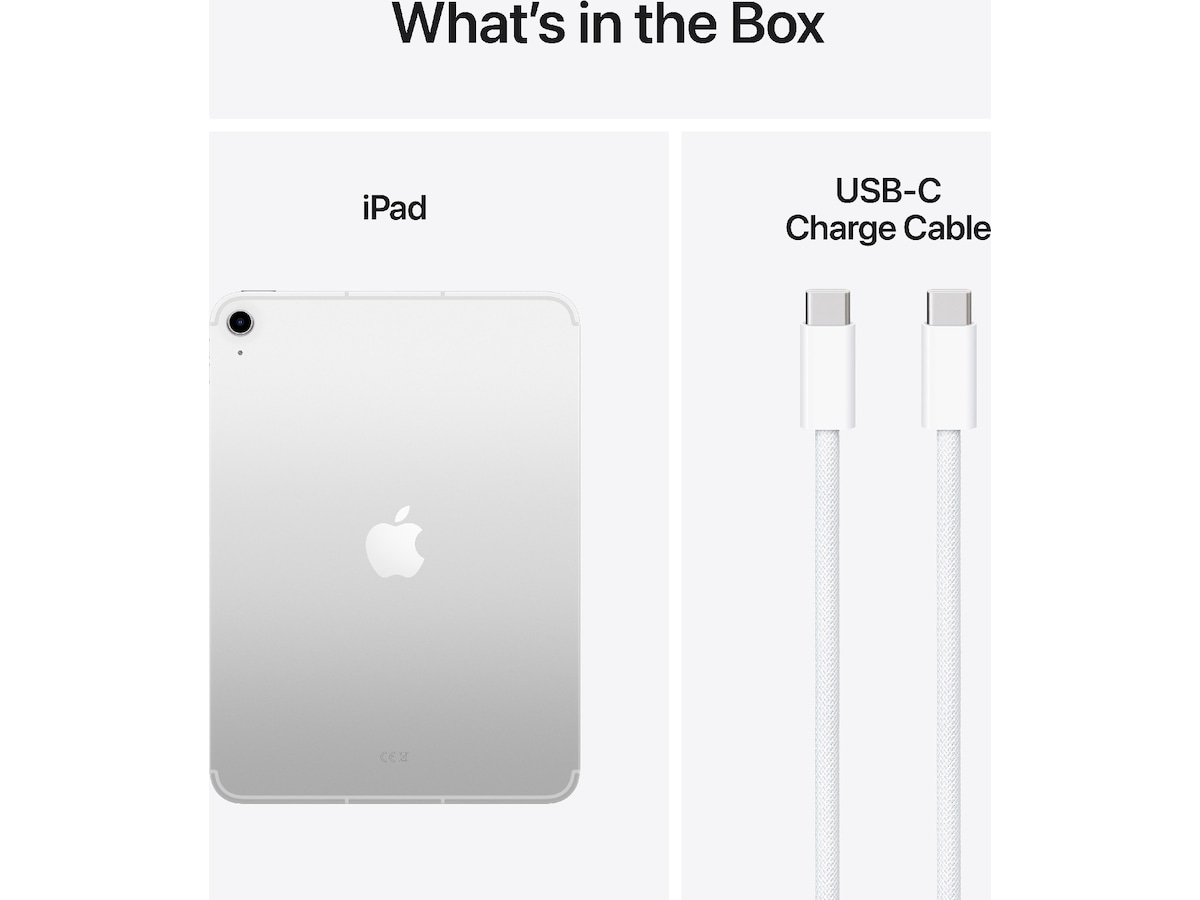 iPad 11" (2025) 128GB 5G (silver) Surfplattor