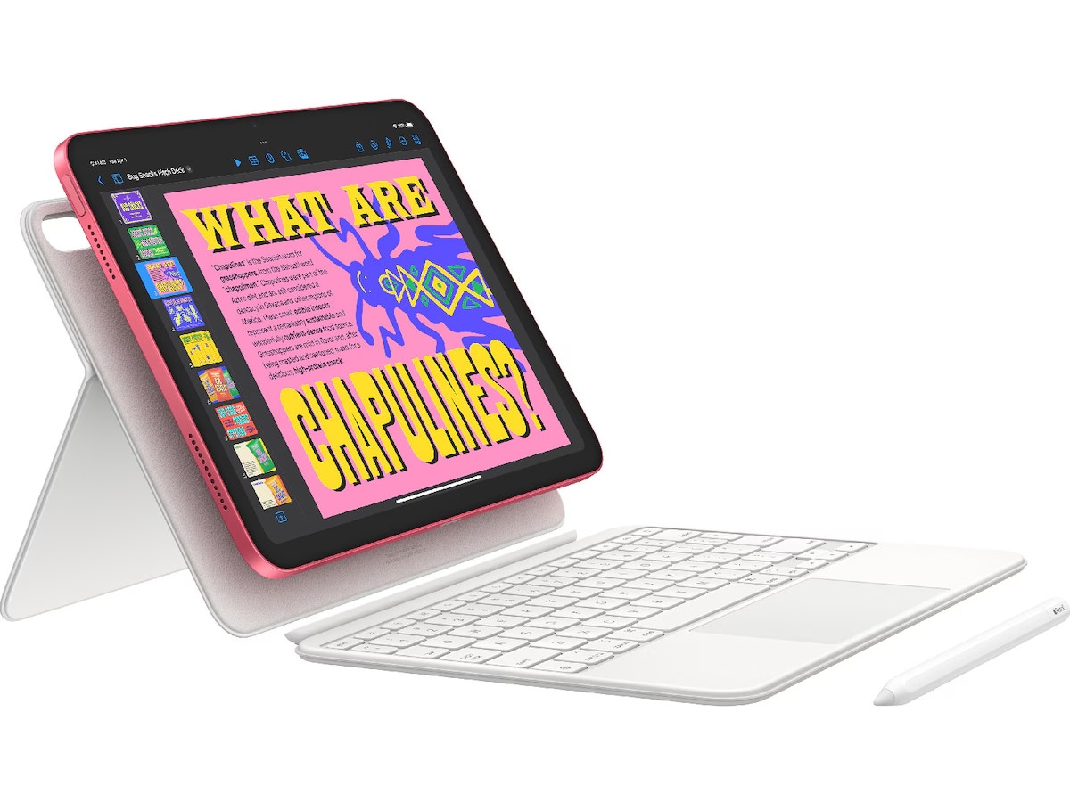 iPad 11" (2025) 128GB WiFi (rosa) Surfplattor