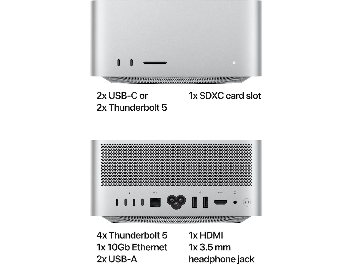 Mac Studio (2025) 1TB Stationär dator