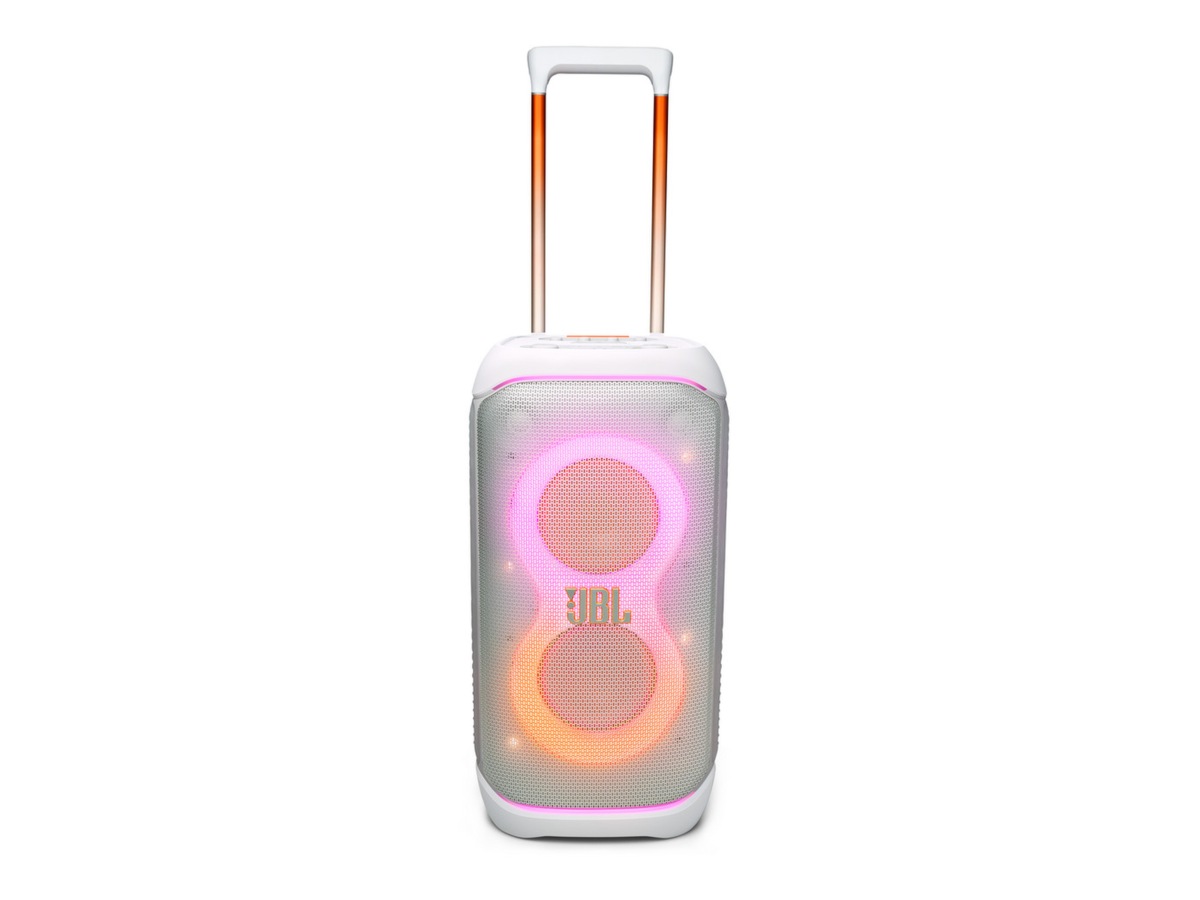 JBL Partybox  STAGE 320 Kraftfull partyhögtalare (vit) Trådlös / Bluetooth högtalare