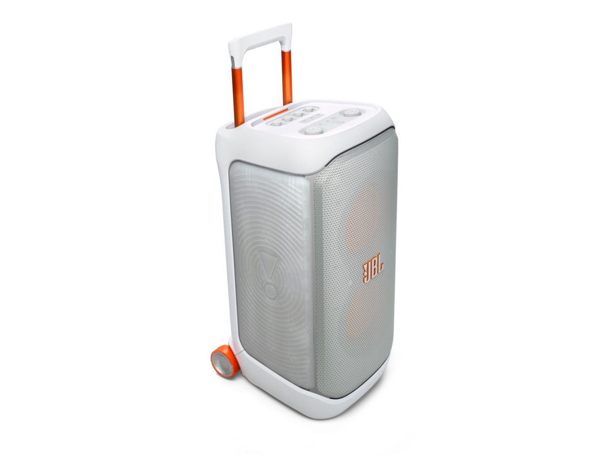 JBL Partybox  STAGE 320 Kraftfull partyhögtalare (vit) Trådlös / Bluetooth högtalare