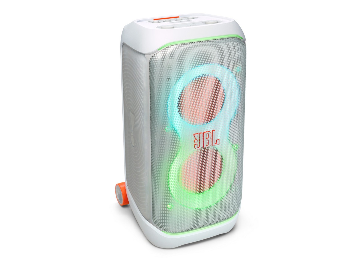 JBL Partybox  STAGE 320 Kraftfull partyhögtalare (vit) Trådlös / Bluetooth högtalare
