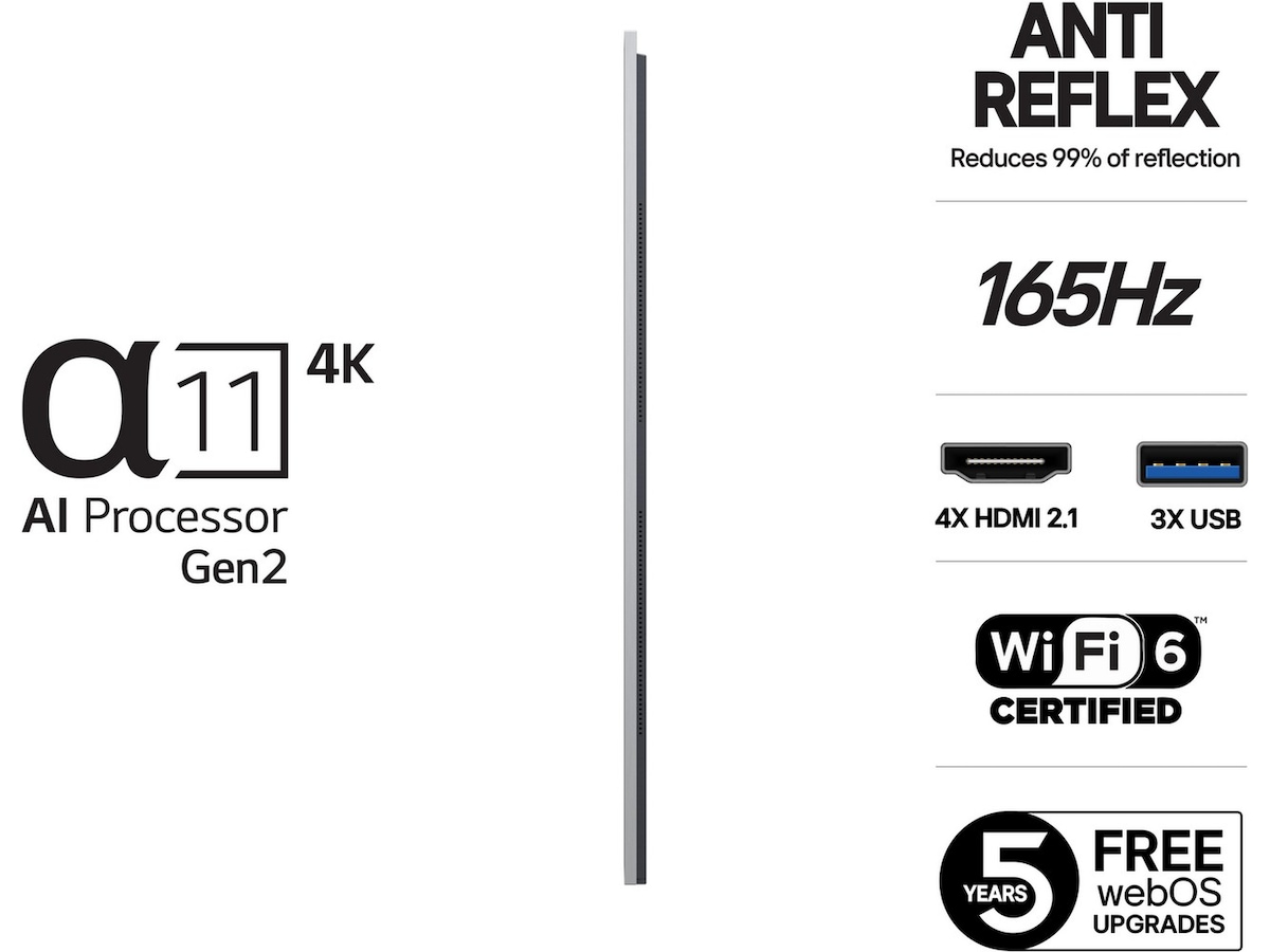 LG 77" G5 AI 4K OLED Smart TV (2025) 70 - 79 tums TV