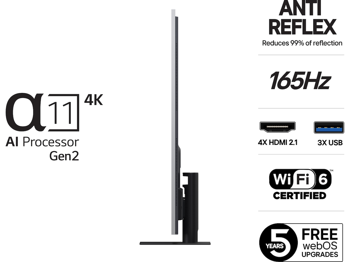 LG 65" G5 AI 4K OLED Smart TV (2025) 60 - 69 tums TV