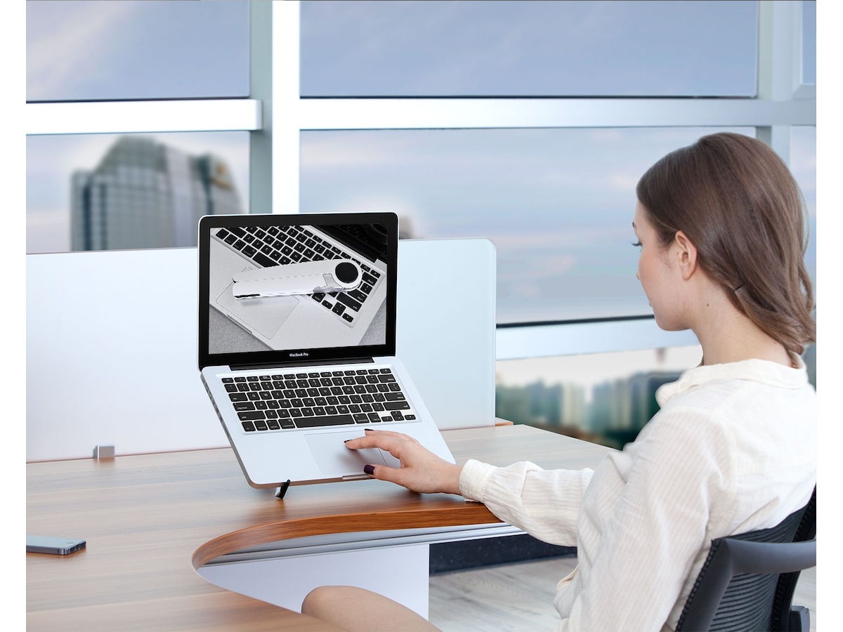 Kenson Spider tablet- och bärbar stativ (svart) Laptopstativ