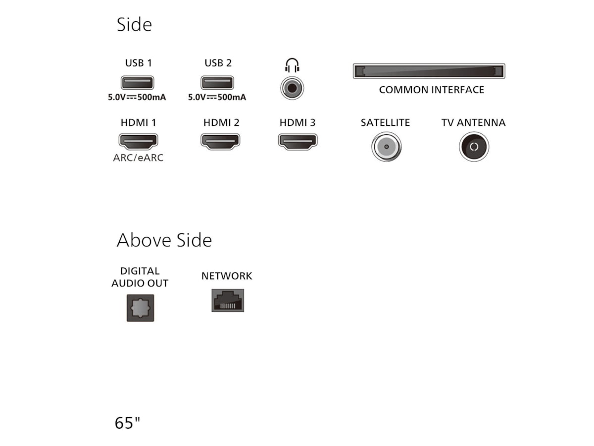 Philips 65" PUS8000/12 4K LED Smart Ambilight TV (2025) 60 - 69 tums TV
